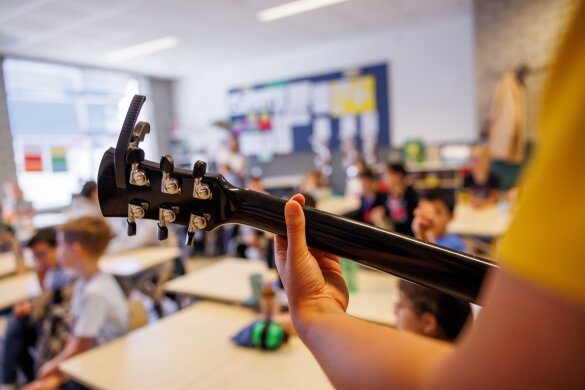 Chip-reus en muziekschool werken samen aan meer muziekonderwijs in de regio